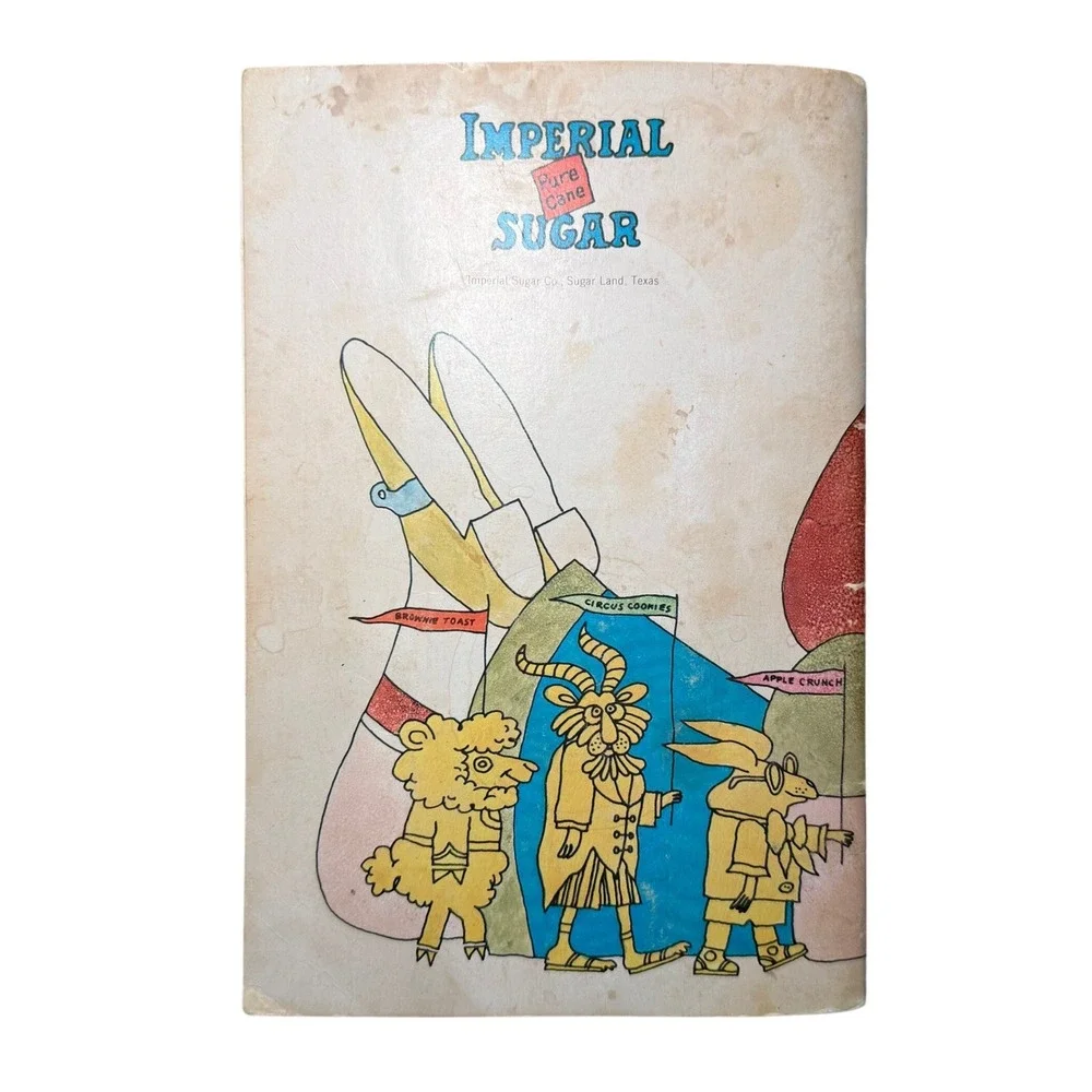 Vintage‎ 1972 Imperial Sugar My First Cookbook Kids Recipe Book